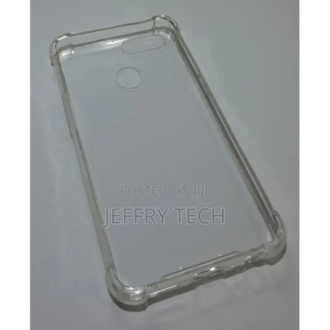 Back Plate and Soft Bumper for OPPO A5S / A7 - Clear