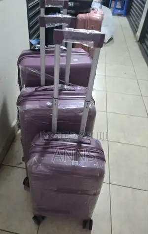 3 in 1 Rubber Luxurious Suitcase