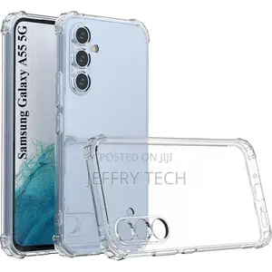 Case for Samsung Galaxy A55 5G, Ultra Transparent Shockproo