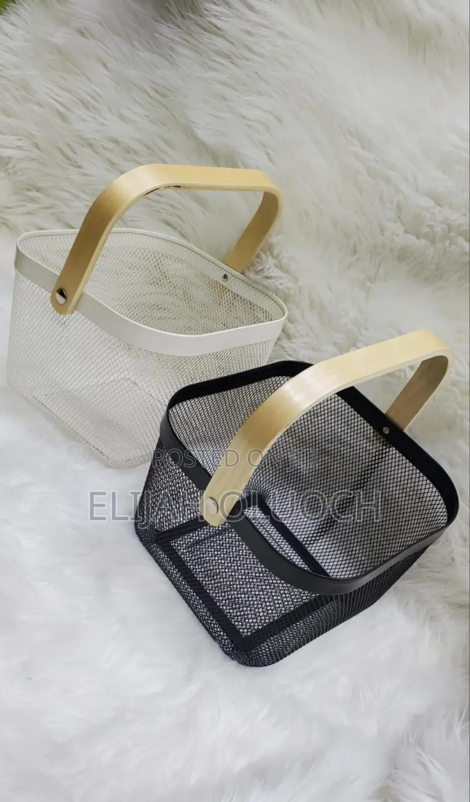 Storage/Fruit Basket With Handles