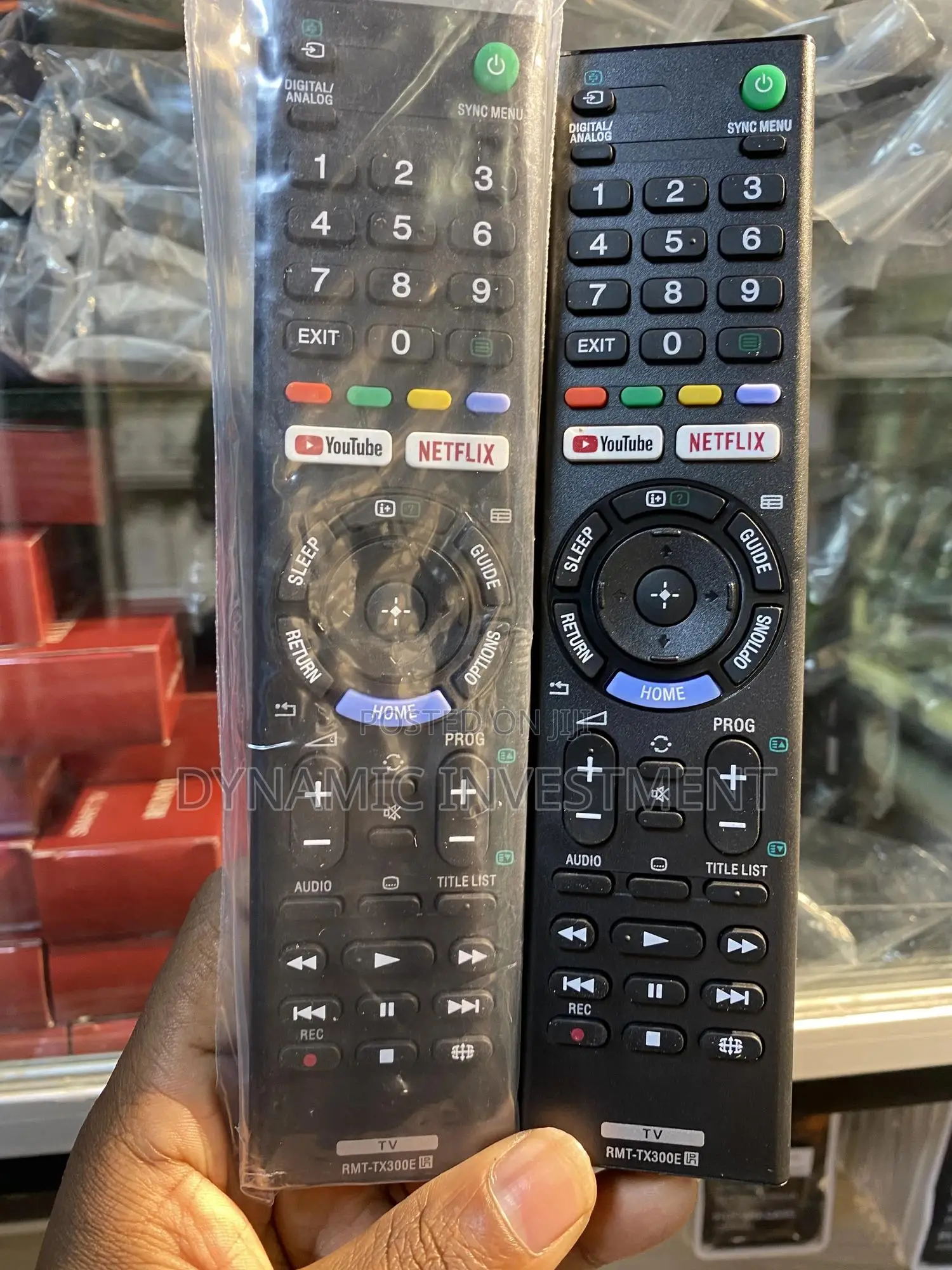 Sony Smart TVS and Sony Bravia TVS Remote Control