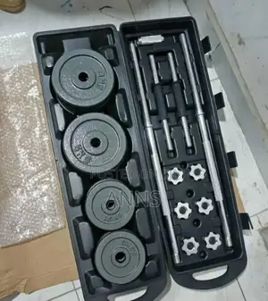 50kgs York Adjustable Dumbells- Iron Cast
