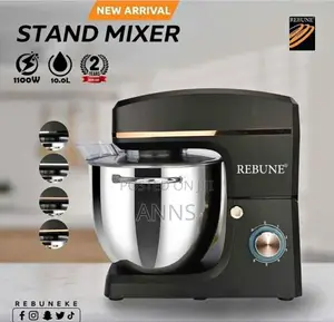Rebune 10 Litres Stand Mixer- 2 Year Warranty