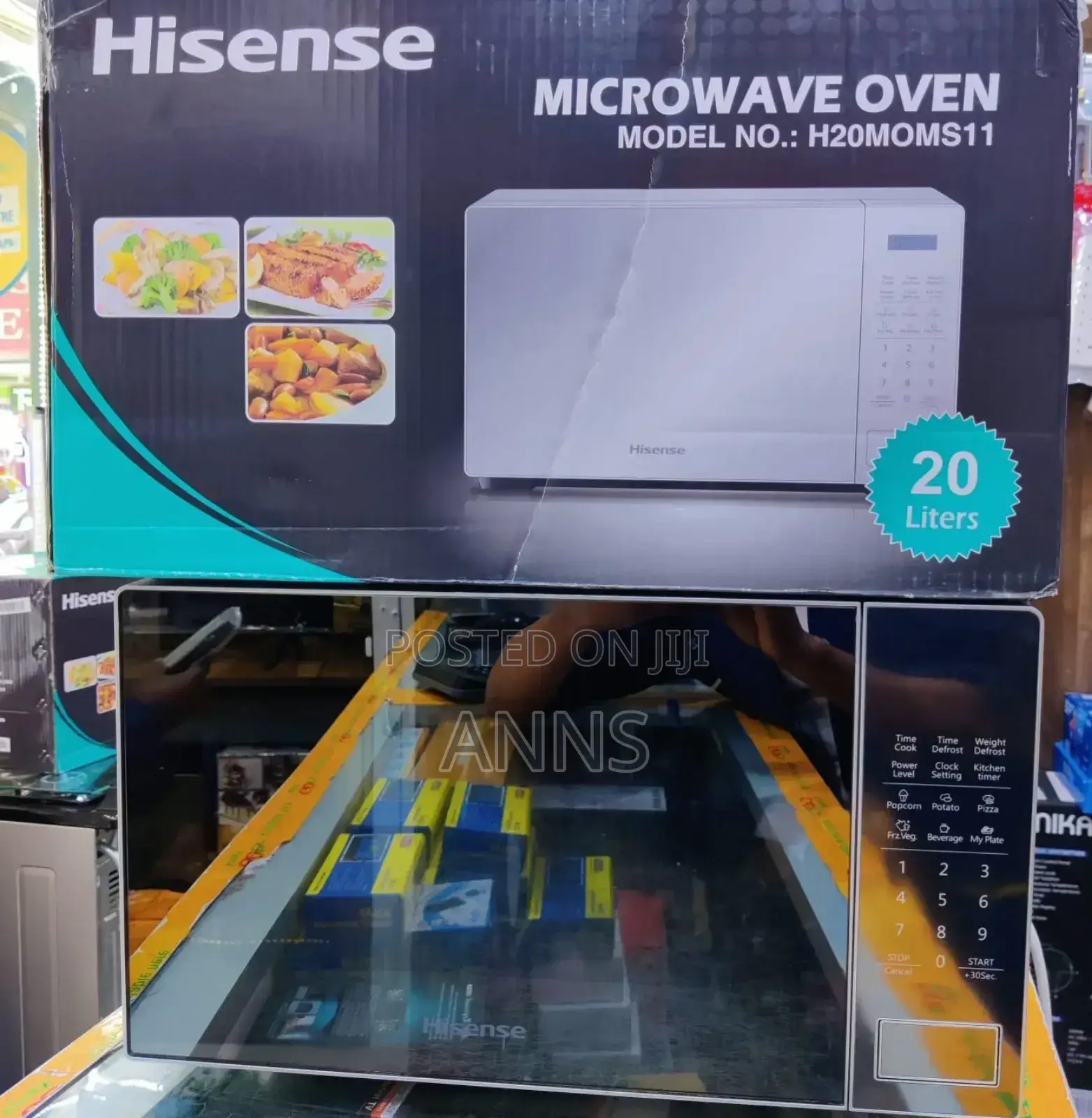 Hisense Silver 20L Digital Microwave