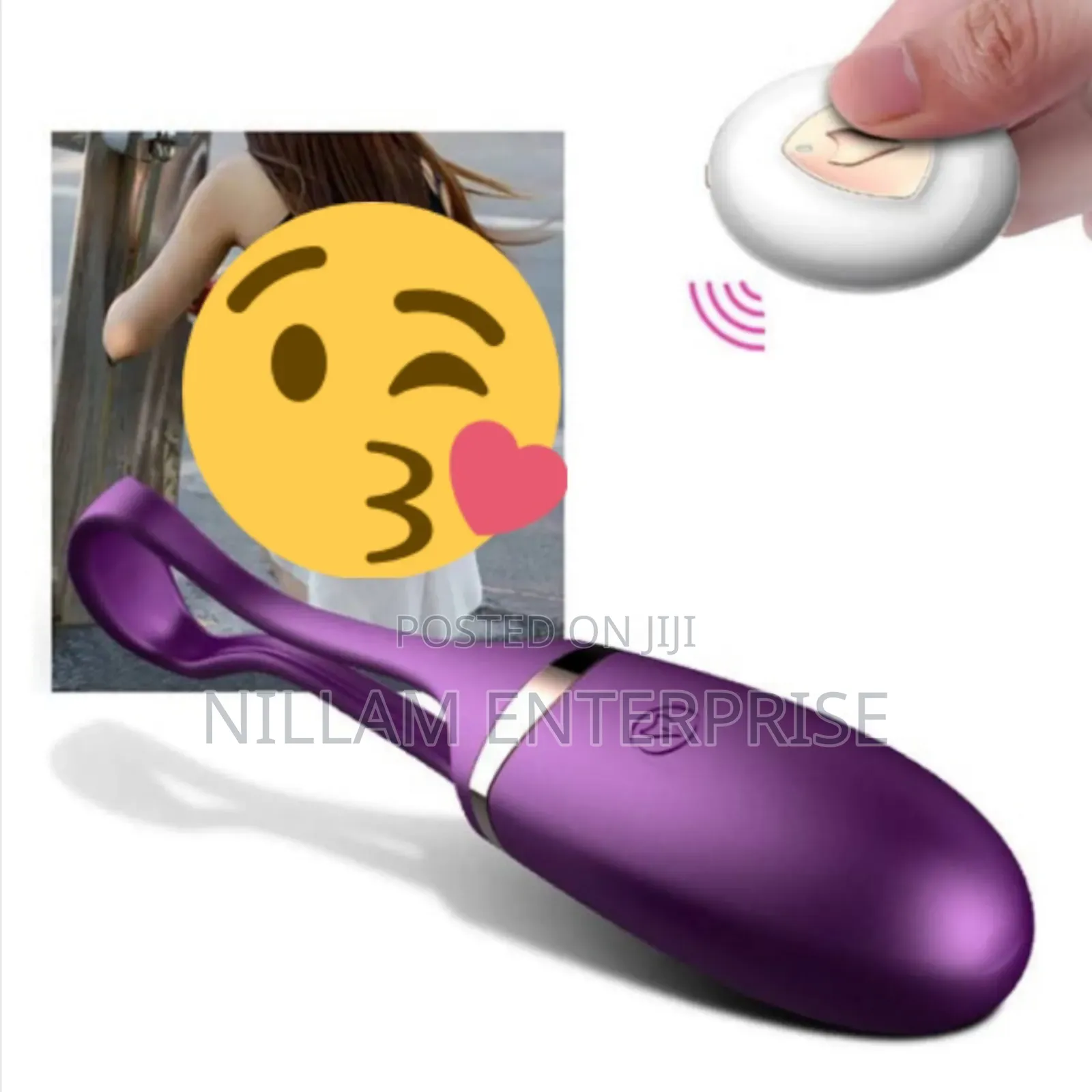 Remote Controlled Vibrating Love Egg / Vibrator Bullet*