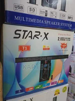 Star-X T1- 2.1 CH Multimedia Speaker, Bt/Usb/Sd/Fm - 11000W