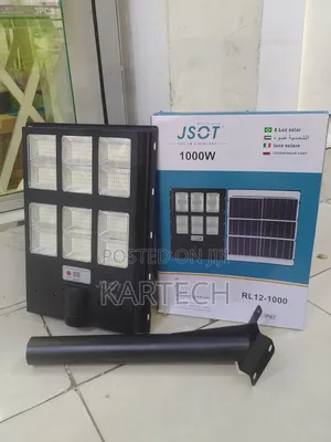 JSOT RL12- 1000 1000watts Solar Street Light/Lamp