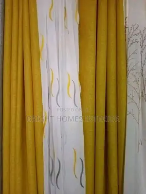 Mastered Yellow Curtains Curtains