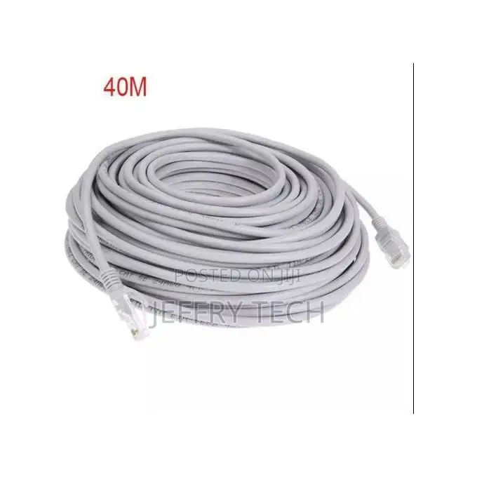 40M Cat 6 Patch Cord Cable Network LAN RJ45 Cable