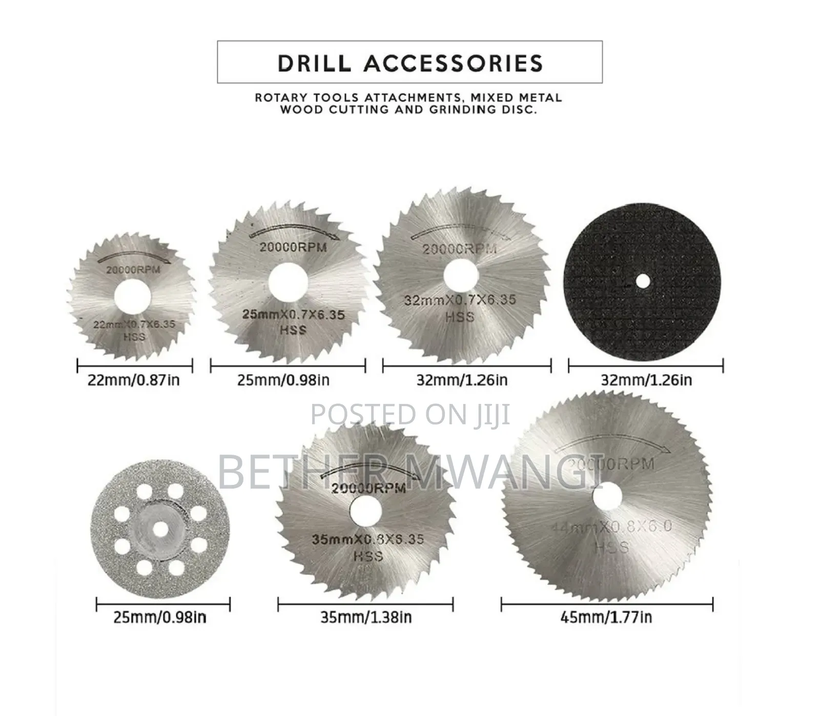Dremel/Drill Accessories Set in Kenya