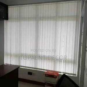 Milk White Staffroom Window Curtain Blinds