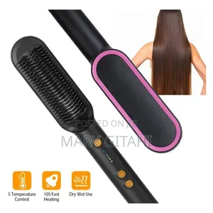 *Electric Hair Straight Comb at *