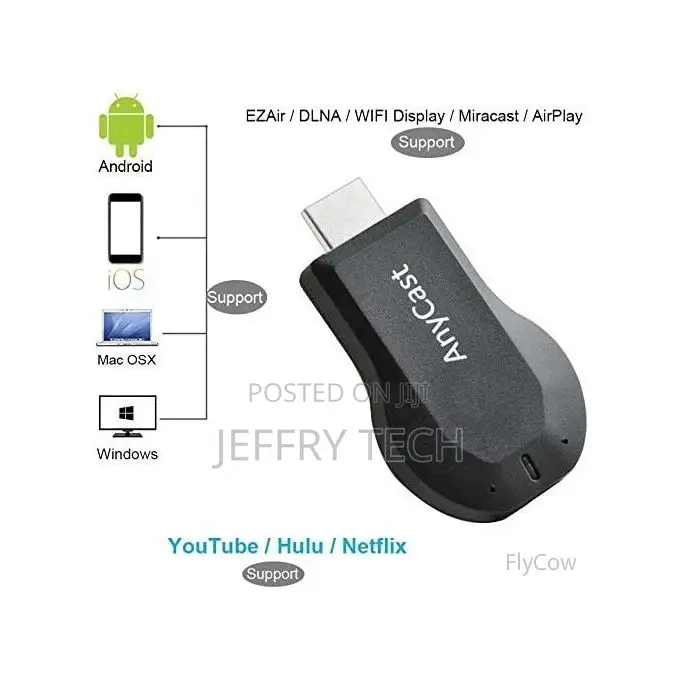 Anycast M9 PLUS - HDMI Receiver - Black