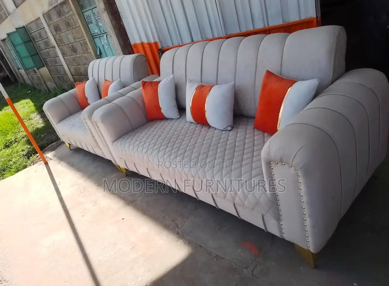 Hardwood 5 Seater Sofa Set
