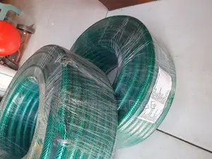 Green Braided Hose Pipe/ Flow Guard.