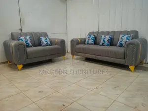 Plush Touch 5 Seater Living Room Sofa