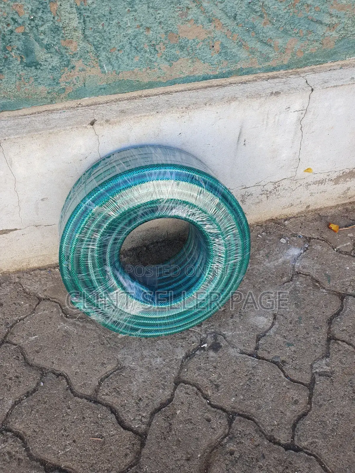 Green Braided Hose Pipe/ Braid Max.