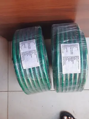 Green Braided Hose Pipe/ Hydra Weave.