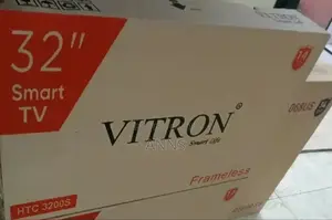 Vitron 32" Smart Android Tv Frameless High Clarity