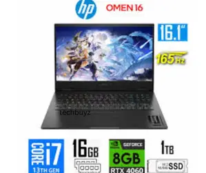 New Laptop HP Omen 16 16GB Intel Core I7 SSD 1T