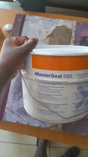 Masterseal 590, Fast Setting  Mortar For Active  Water Leak.