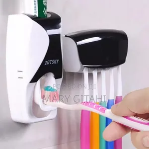 Toothbrush Holder/ Toothpaste Dispenser