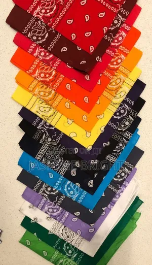 Both Polyester and Cotton Bandanas