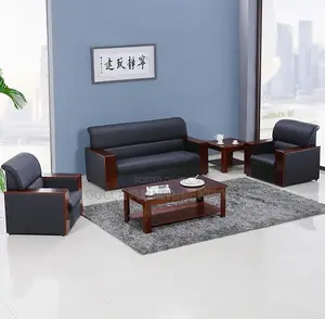 Sofa:5-Seater Executive Business Leather Office Sofa