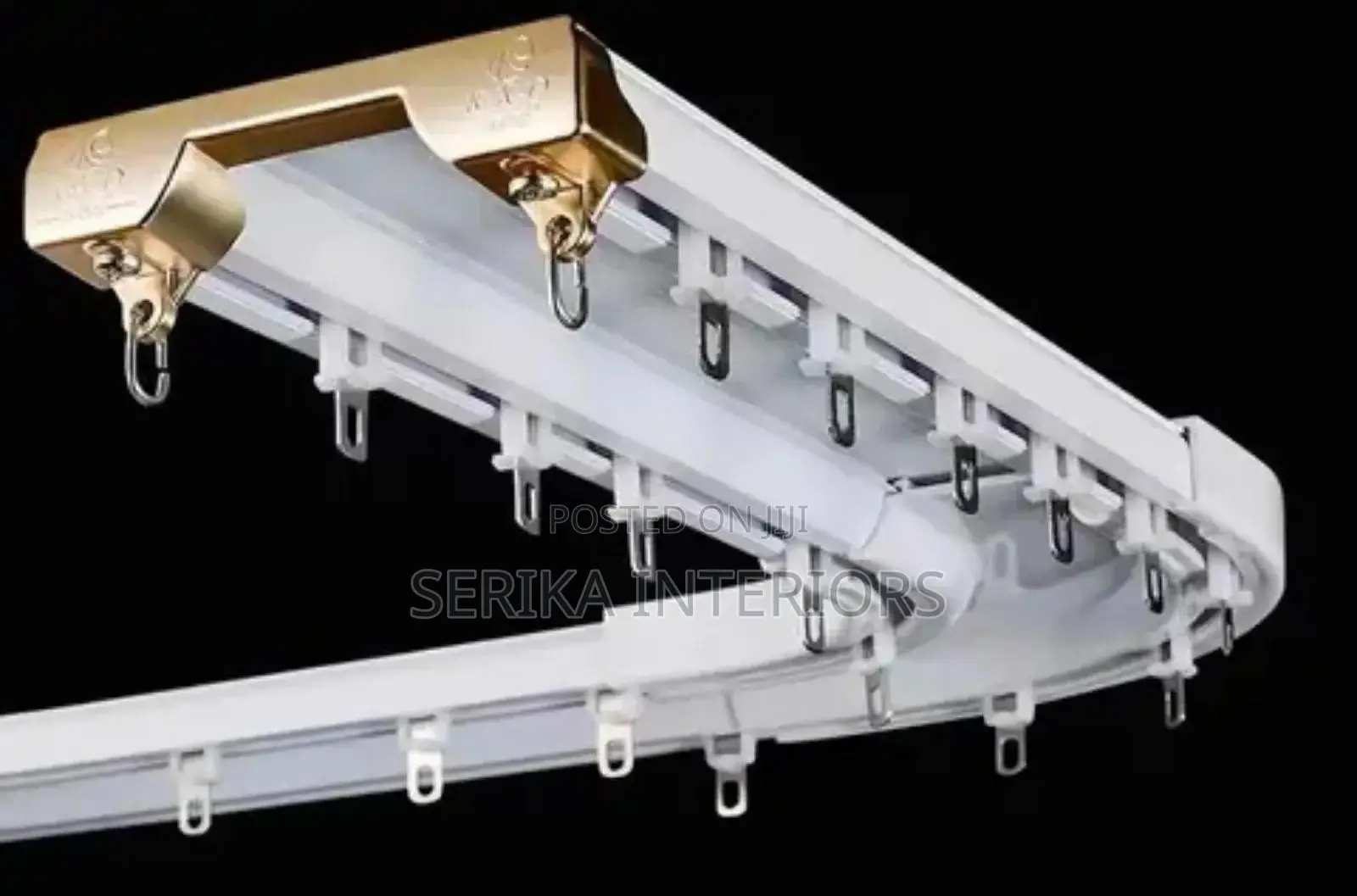 Bendable Curtain Rails Double Curtain Rails