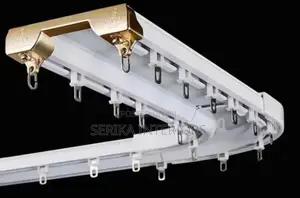 Bendable Curtain Rails Double Curtain Rails
