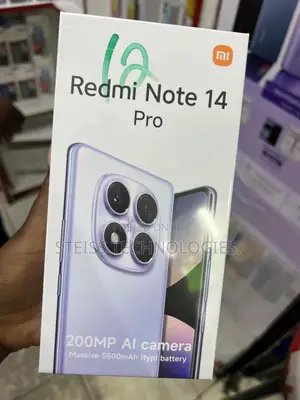 New Xiaomi Redmi Note 14 Pro 256 GB Black