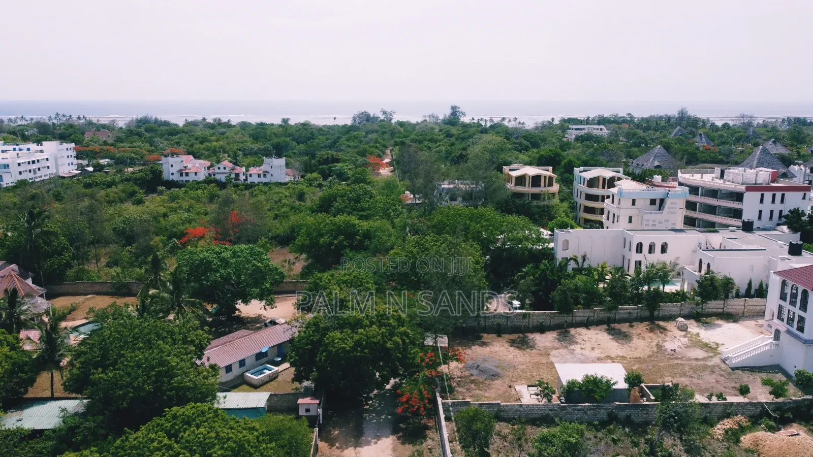Half Acre Third Row Prime Land in Central Diani