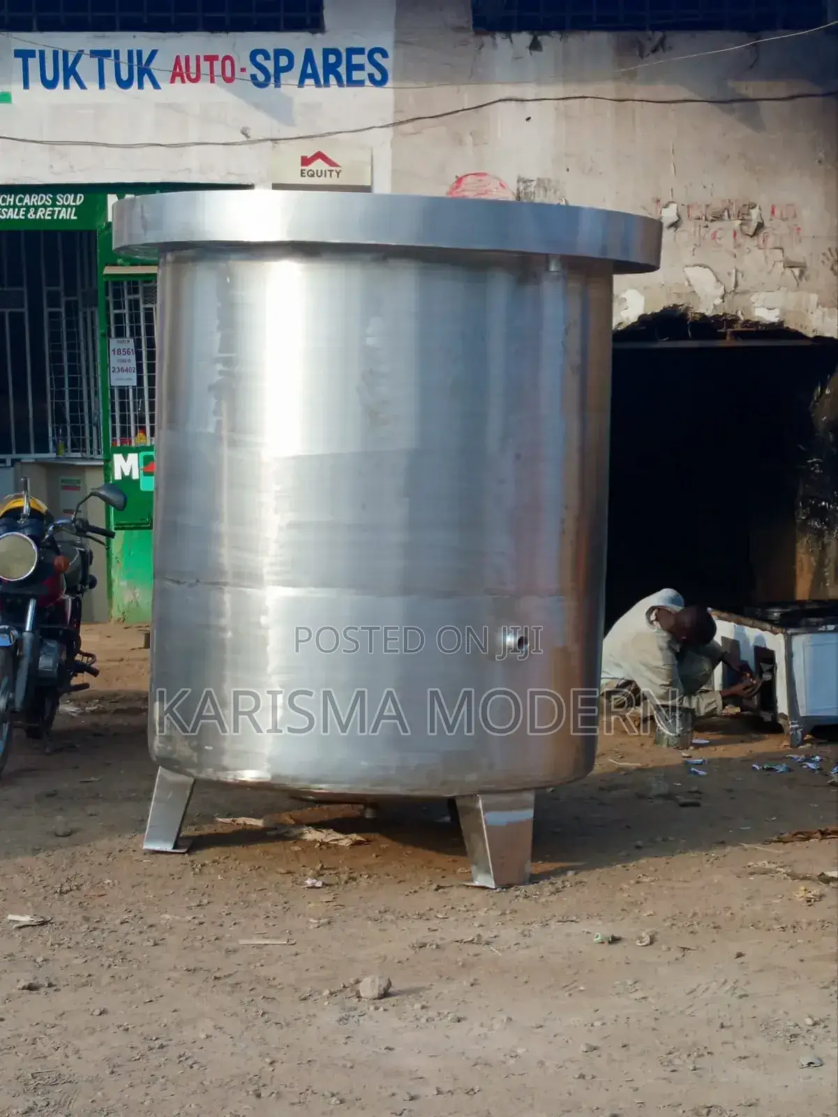 Blending Milk Tanks