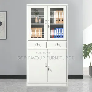 Double Door Office File Cabinet Qy9k