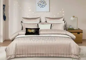 Cream White Satin Duvet Cover Set