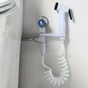 Arabic Shower White Bidet Spray Plastic With T - Junction
