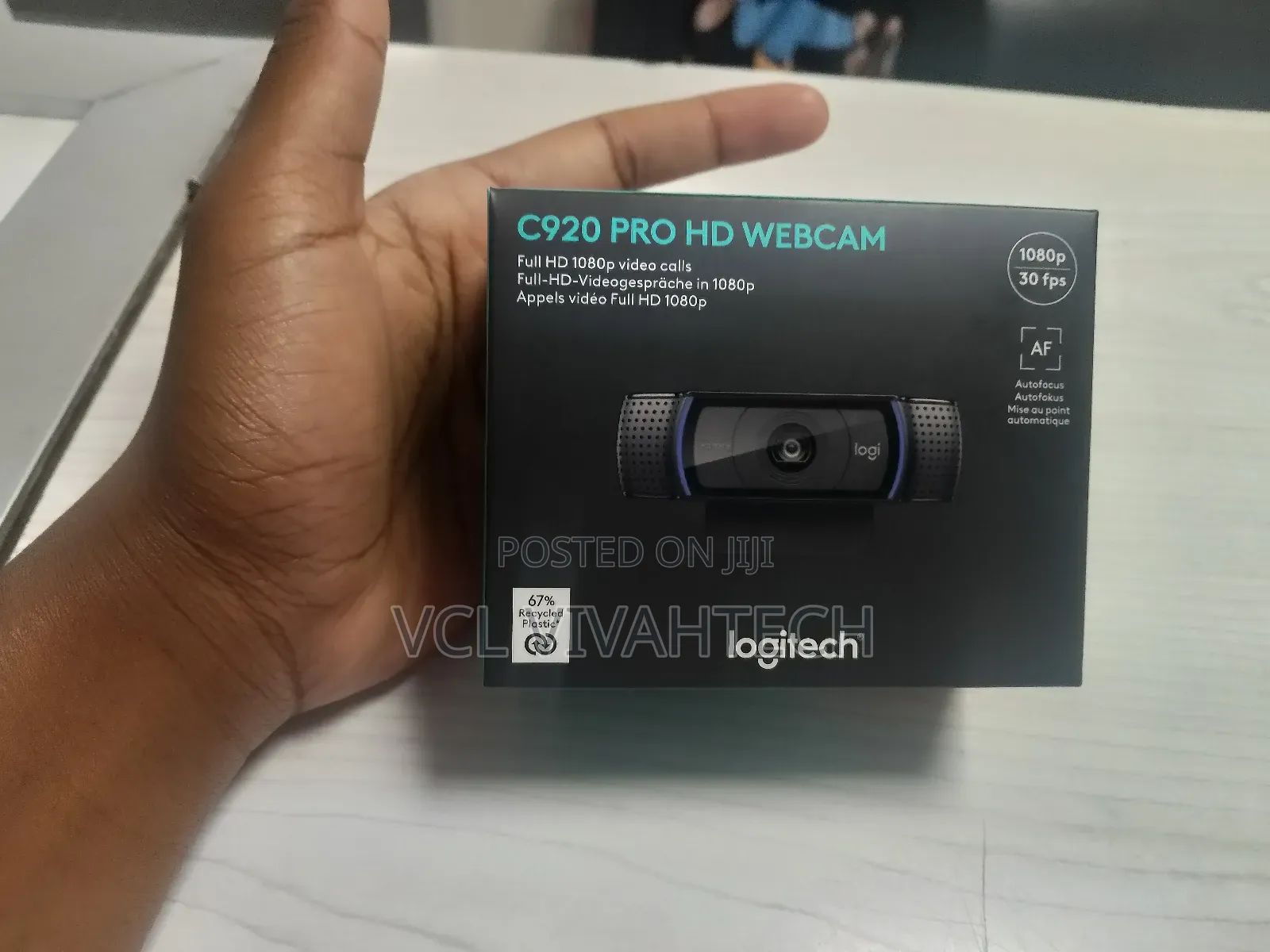 Logitech C920 Hd Pro Webcam Video Calling With Stereo Audio