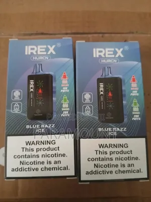 Blue Razz Ice. 20 K Puffs Rechargeable Vape