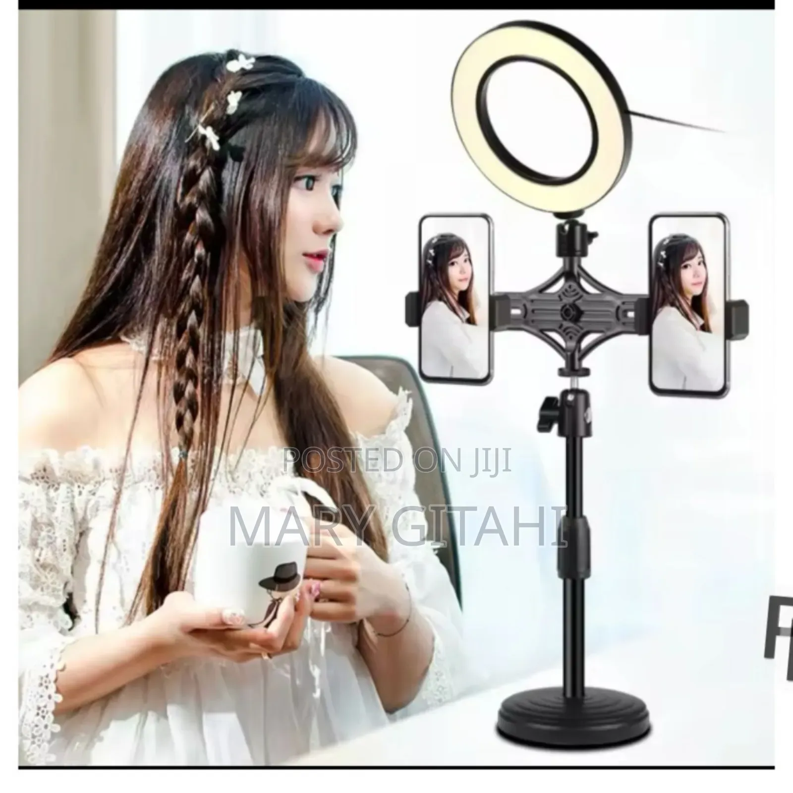 Ring Light Universal Dual Position Mobile Phon# at