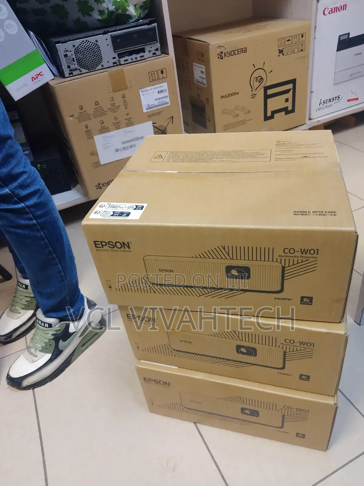 Epson Co-W01 Projector 3lcd Technology