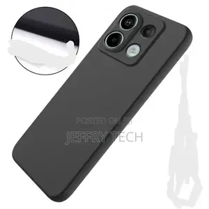 Silicone Case With Xiaomi Redmi Note 13 Pro - Black