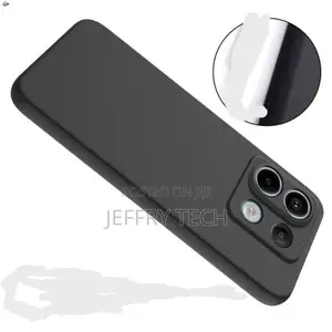 Silicone Case With Xiaomi Redmi Note 13 Pro - Black