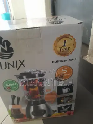 Nunix Ak-500 2in1 Blender | 500w Power With 1.5l