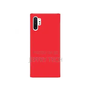 Silicone Case With Samsung Galaxy Note 10 Plus - Red