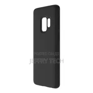 Silicone Case Compatible With Samsung Galaxy S9 Plus - Black