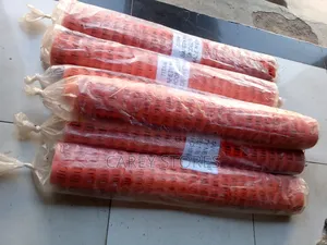 Orange Safety Barrier Net