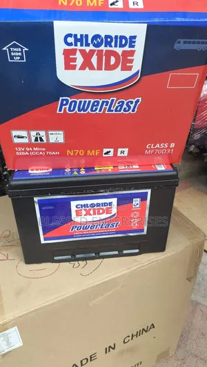 Powerlast N70 Chloride Exide Battery Car Battery