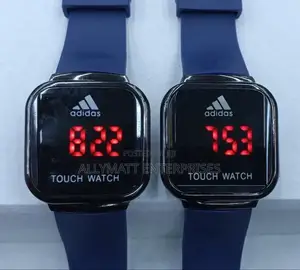 Led Light Rubber Wrist Watch