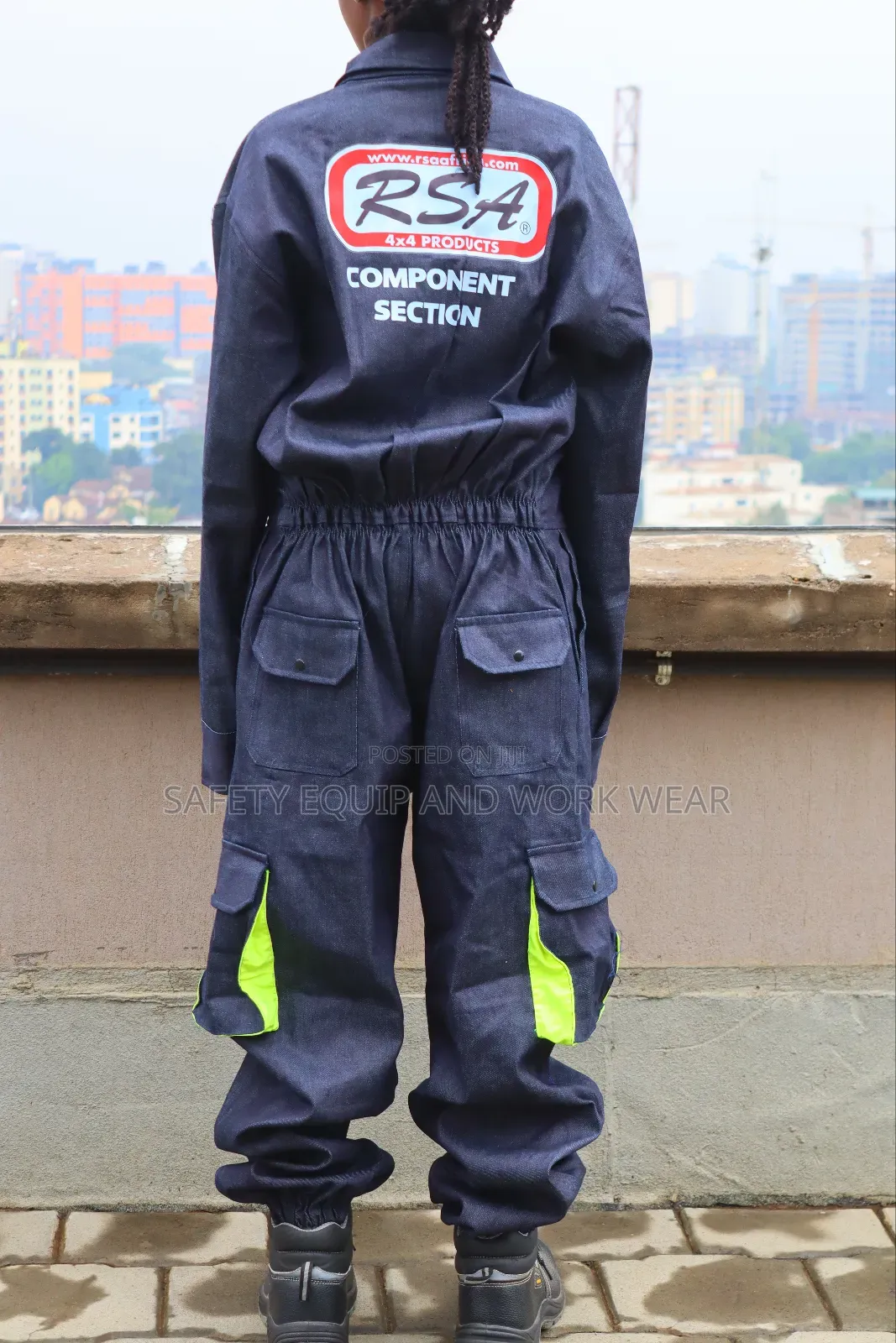 Denim Tactical Overall (Branded)