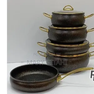* 9pcs Granite Coating Kitchen Cookware Set*